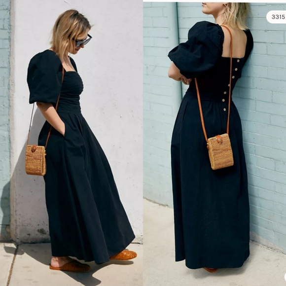 Free People | Dresses | Free People Aint She A Beaut Midi Dress | Poshmark